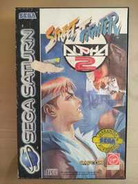 Jogo Sega Saturn Street Fighter Alpha 2. RARO.