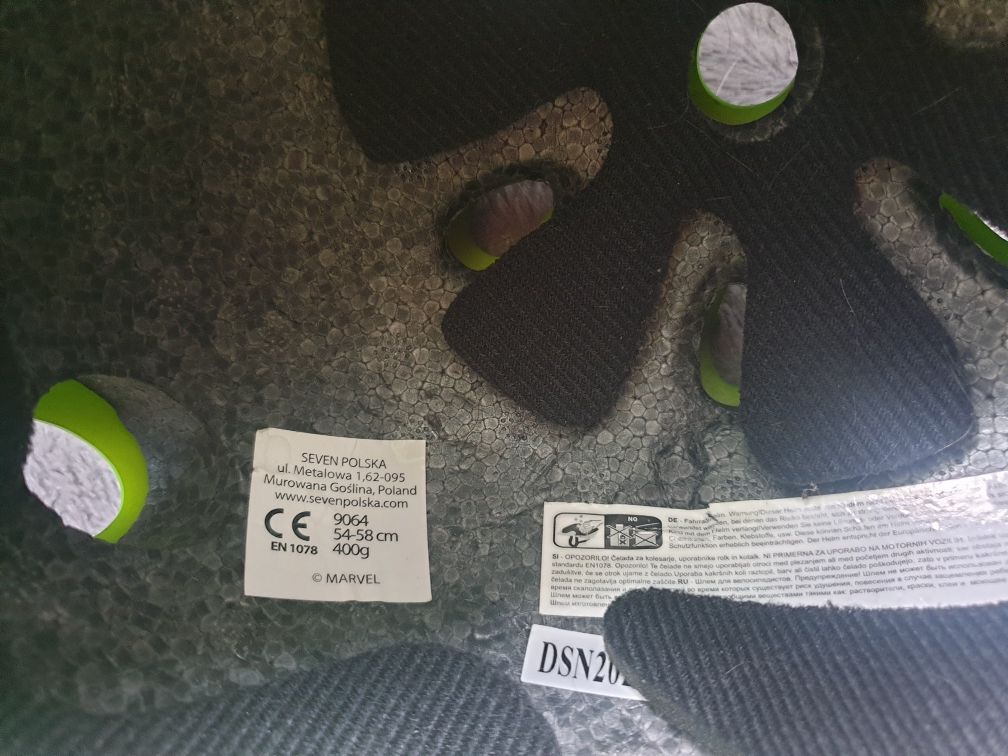 Kask rowerowy Hulk  54-58
