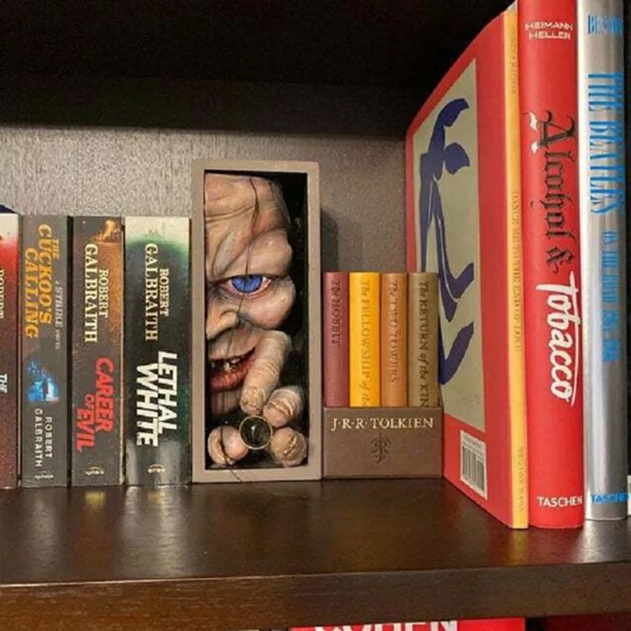 Decorador estante livros