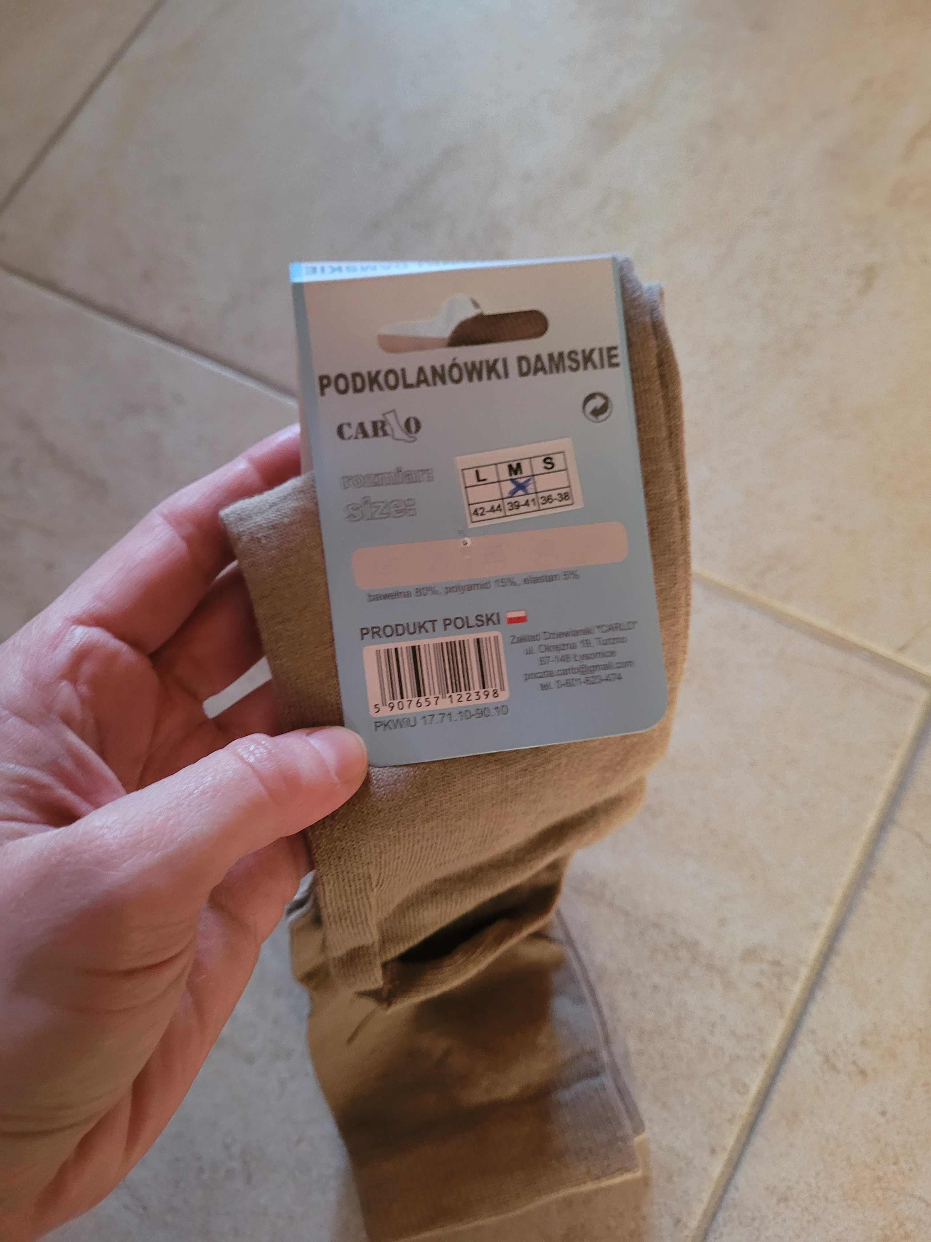 Podkolanówki damskie 39-41
