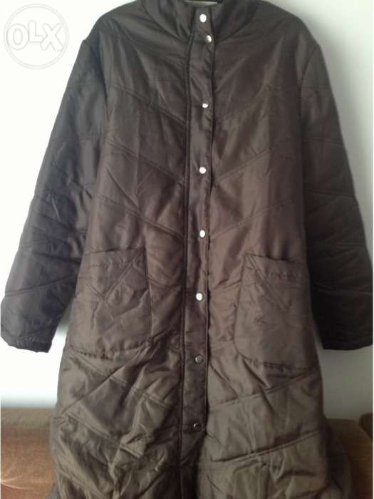 Casaco castanho cumprido mulher da Redoute 46-48