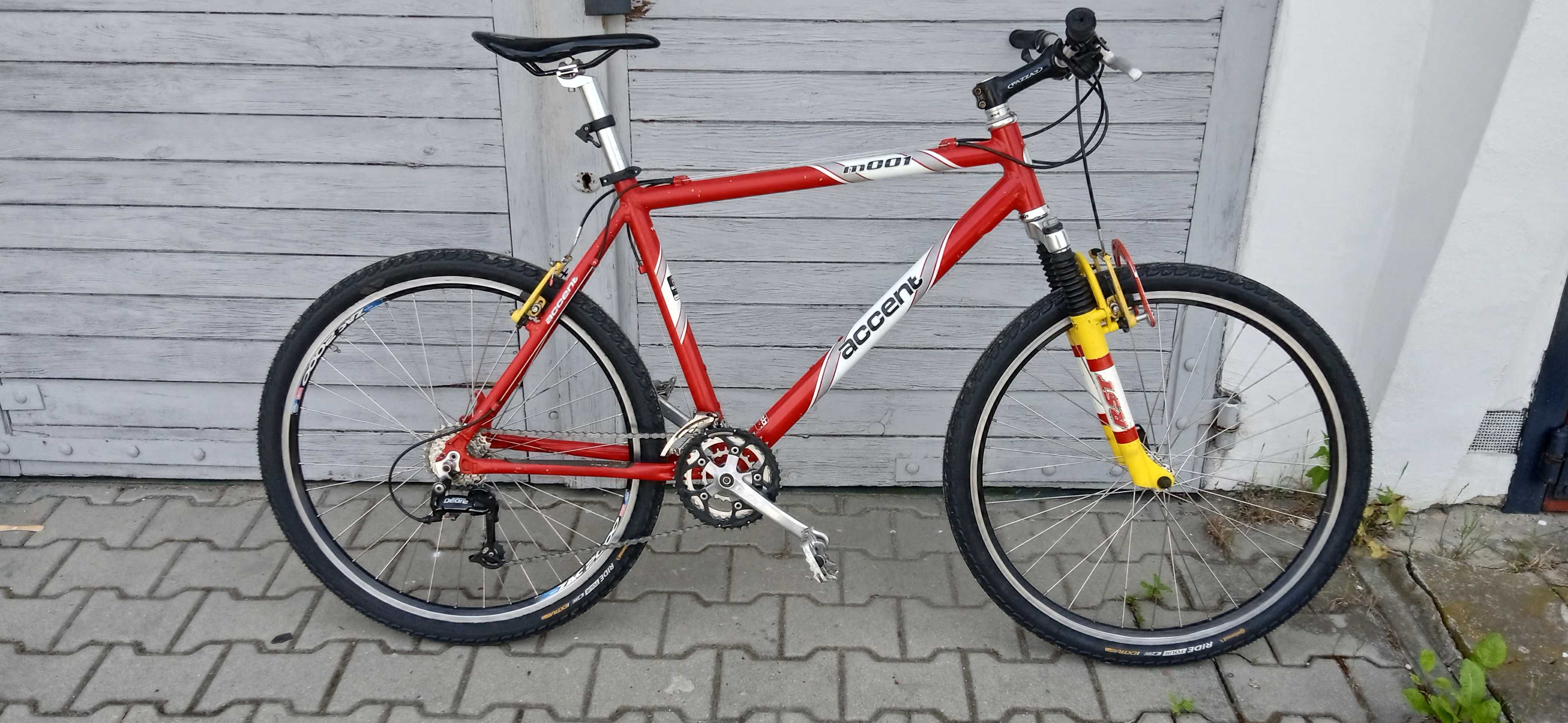 MTB retro acctent 19.5" po serwisie