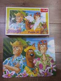 Puzzle Scooby-Doo 30 elementów. Firma Trefl