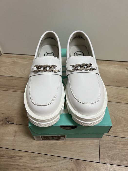 Buty skórzane damskie