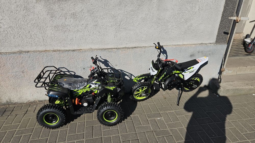 Nowy cross 702 quad 50cc start-stop + szarpak
