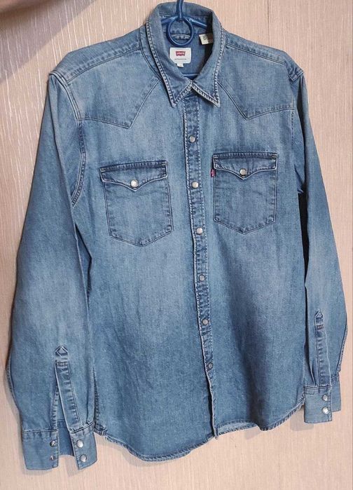 Джинсовая рубашка Levis оригинал из США