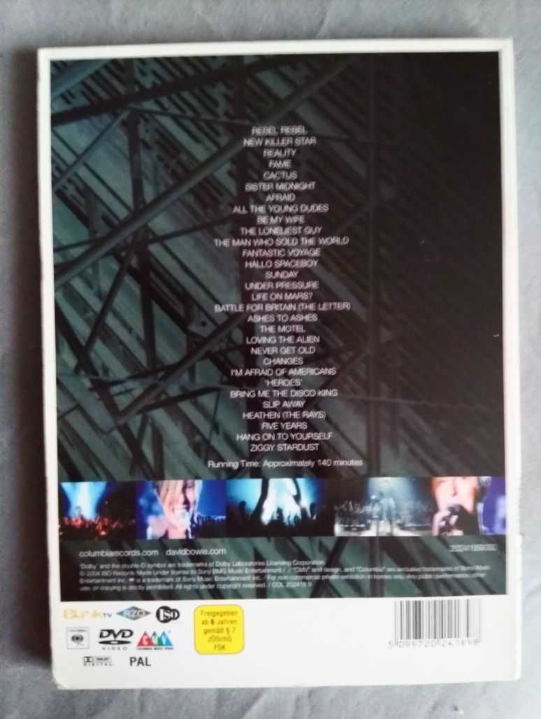 фирменный DVD David Bowie (England)