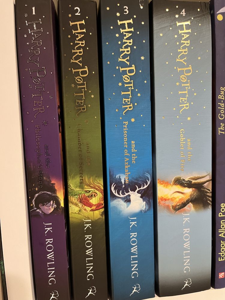 Книги Гаррі Поттер в оригіналі нові Harry Potter