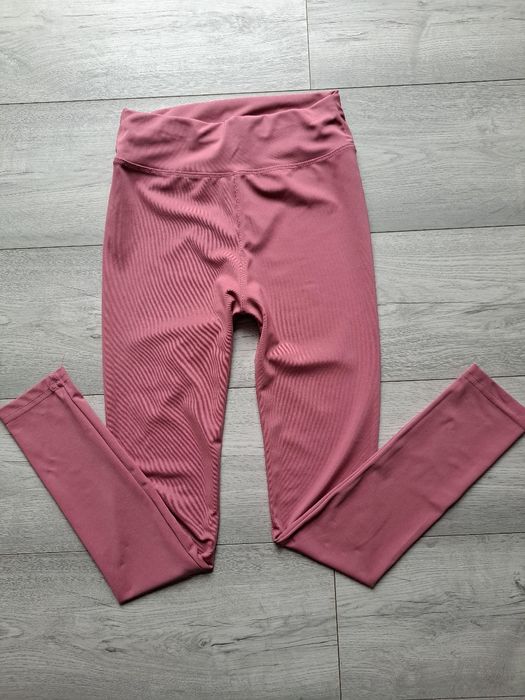 Legginsy wysoki stan rozowe rozmiar 36 S