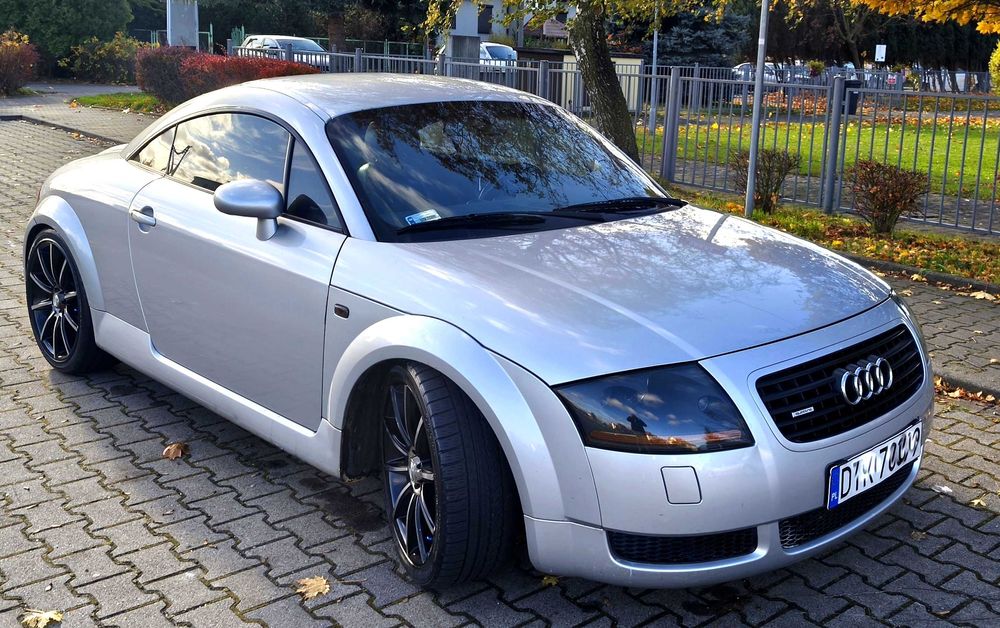 AUDI TT 1.8T-225KM Quattro,BoseAudi,Alu18.Skóry-Czarne,Sprawna,Zamiana
