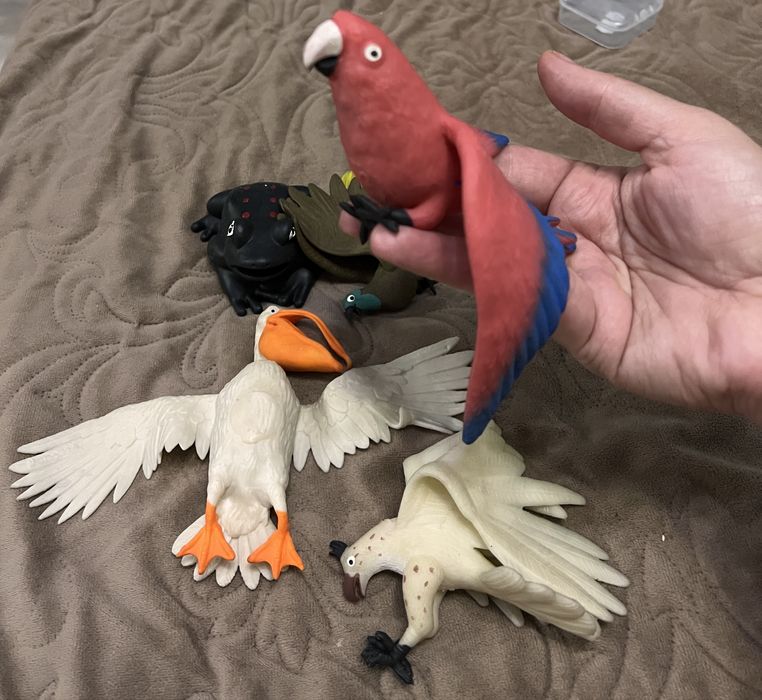 Стретч-іграшка у вигляді тварини - ТРОПІЧНІ ПТАШКИ