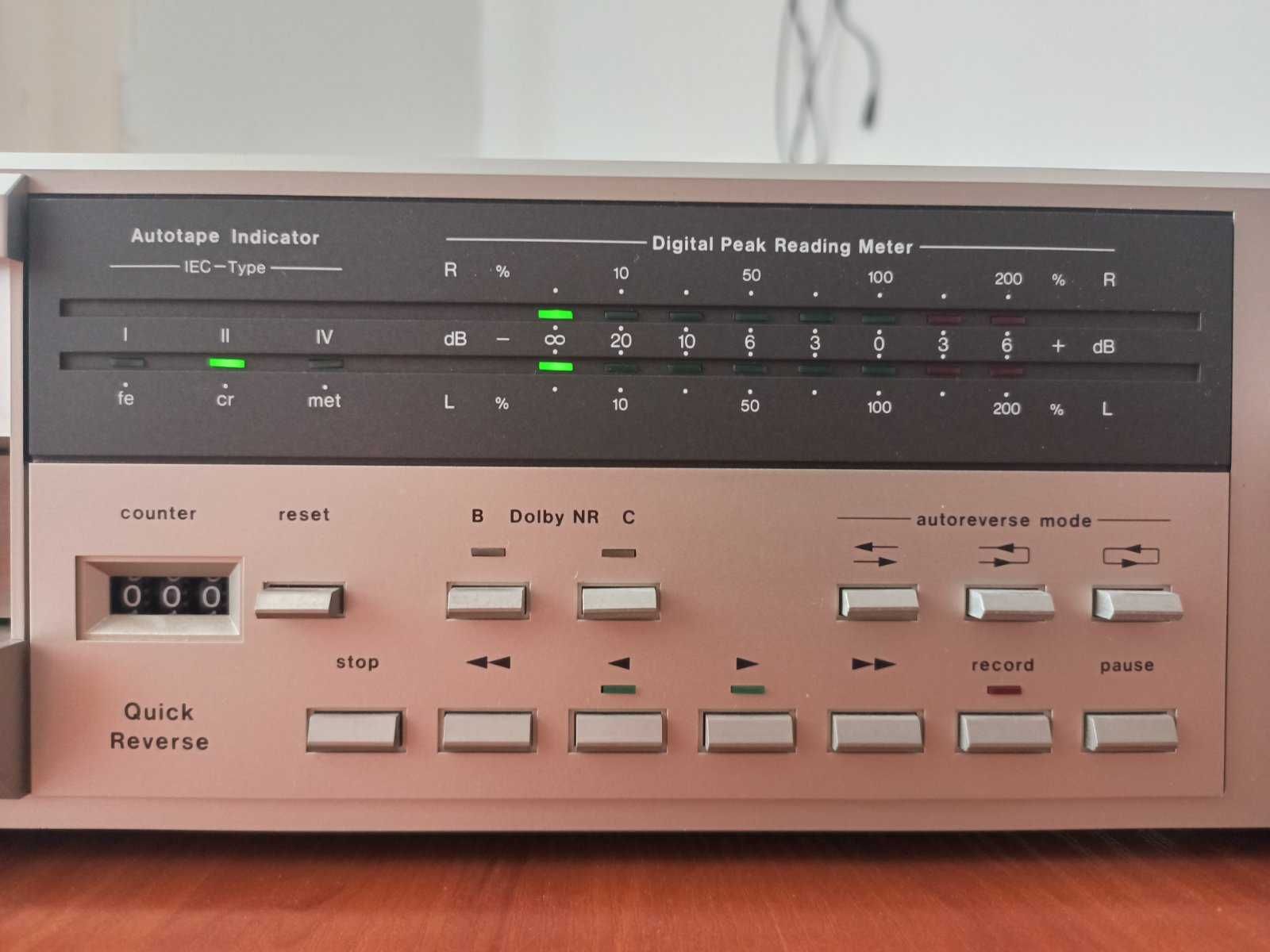Кассетная дека Dual C 818 (Made in Japan)