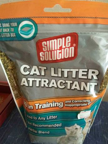 Засіб для привчання котів до туалету (Simple Solution Cat Litter At. )