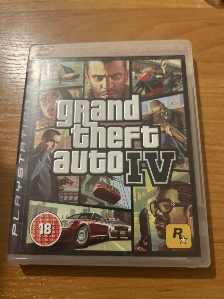 Grand theft auto 4 GTA IV playstation 3 ps3