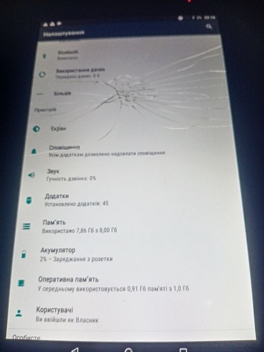 Продам планшет леново