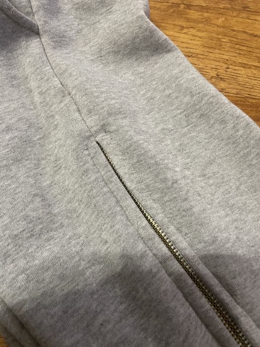 Flared zip pants штани з блискавками sweatpants