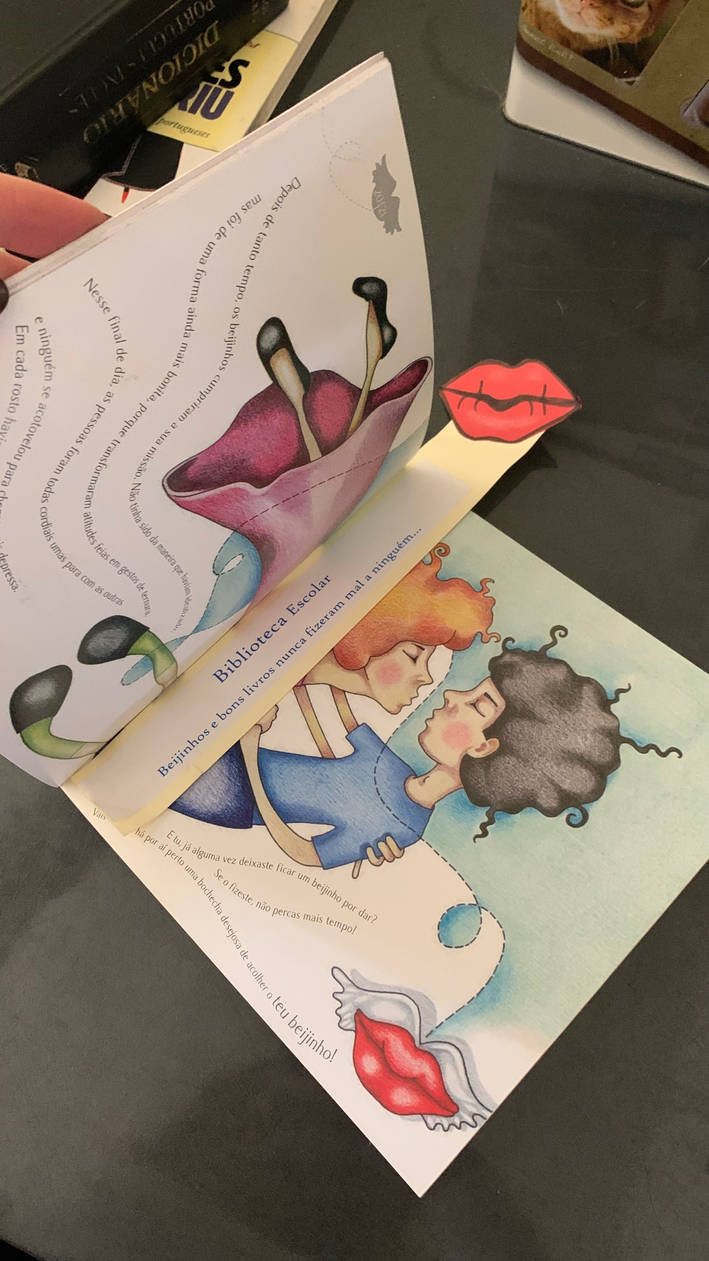 Livro “O beijinho que ficou por dar” de Manuela Morgado