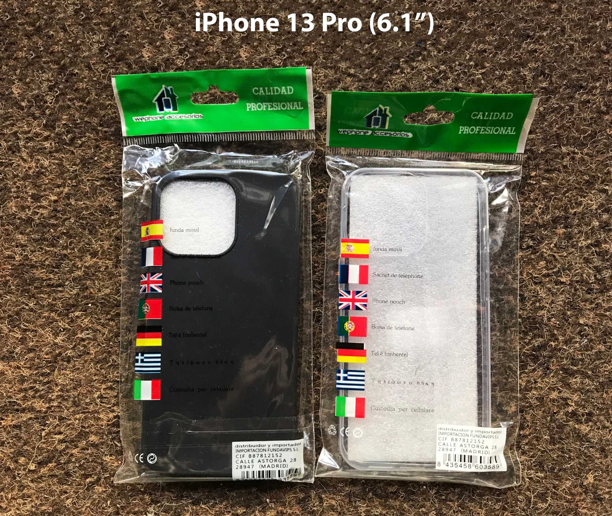 Capa de silicone para iPhone 13 / iPhone 13 Pro / 13 Mini / 13 Pro Max