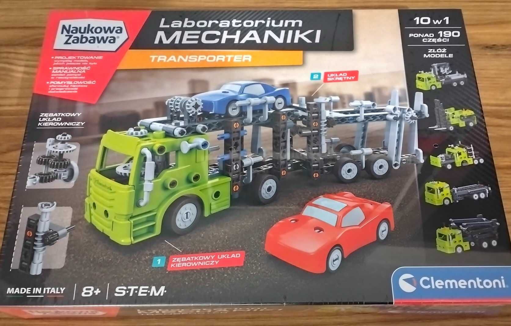 CLE Laboratorium mechaniki Transporter   + 8 lat