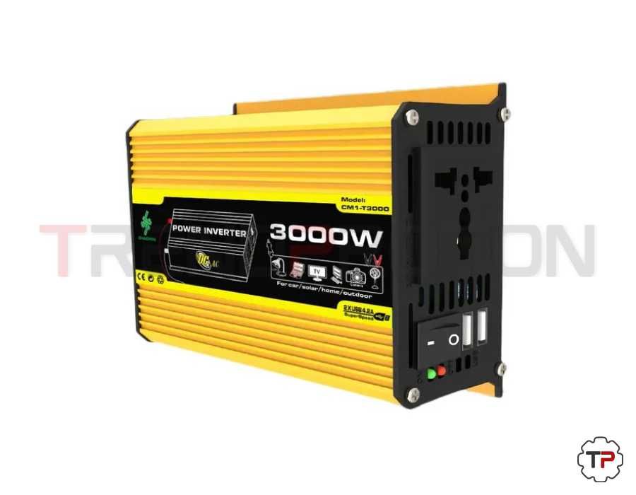 Inversor/Transformador de Corrente 12V-220V 3000W