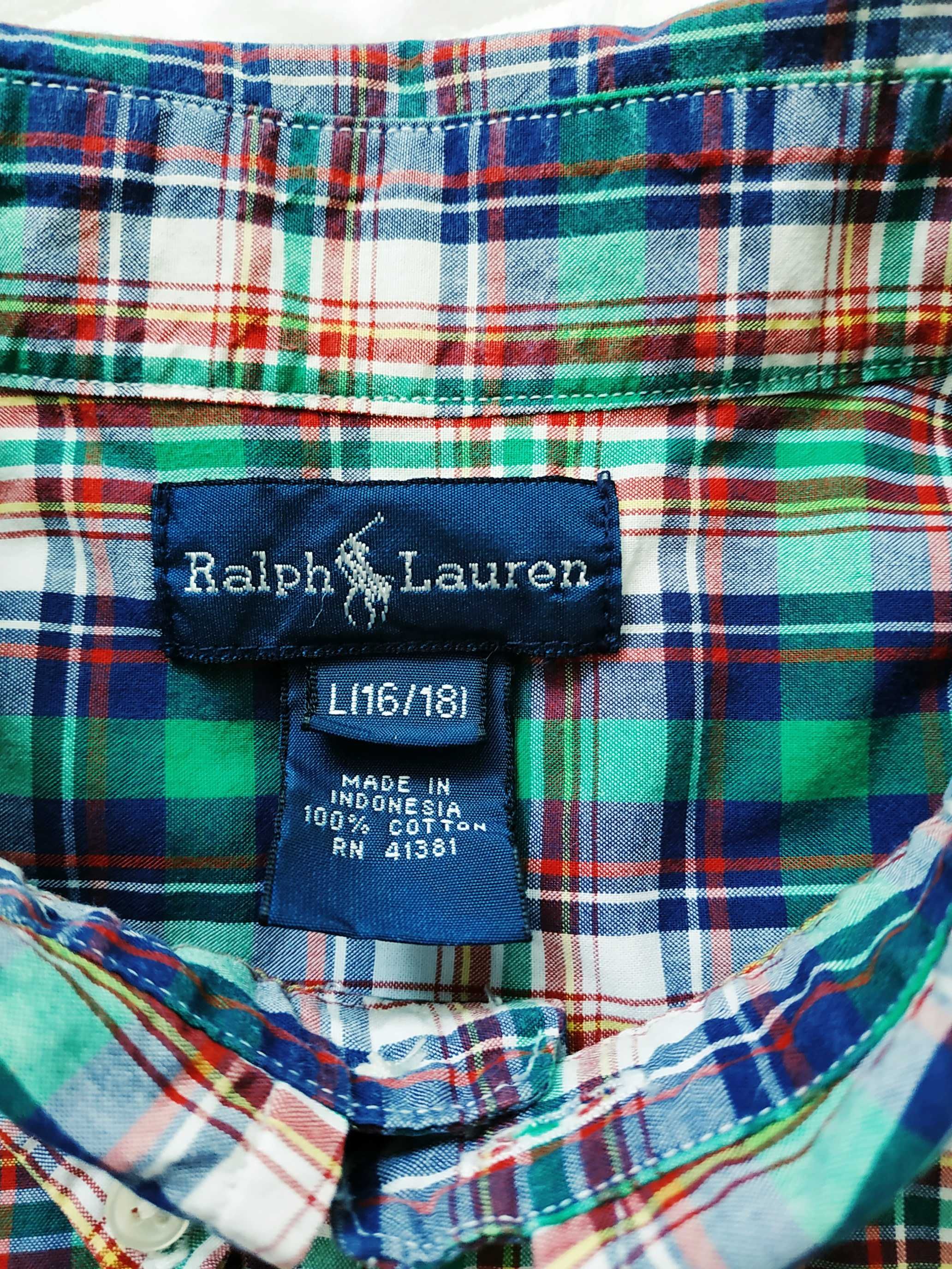 Підліткова сорочка на короткий рукав Ralph Lauren