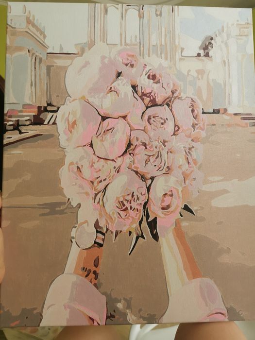 Картина Букет півоній