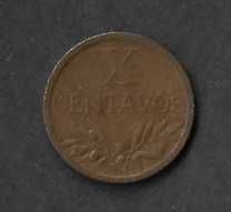 Moeda de 10 centavos. Portugal 1943