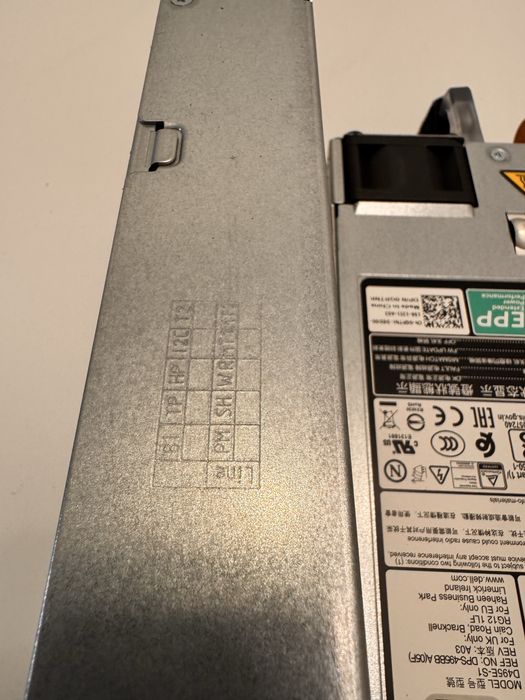 Zasilacze serwerowe Dell PowerEdge T340 D495E-S1