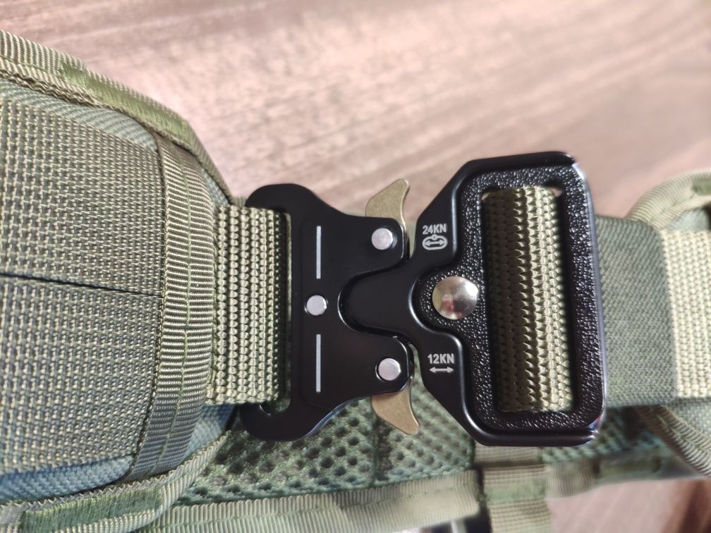 Pas taktyczny molle nylon metalowa klamra