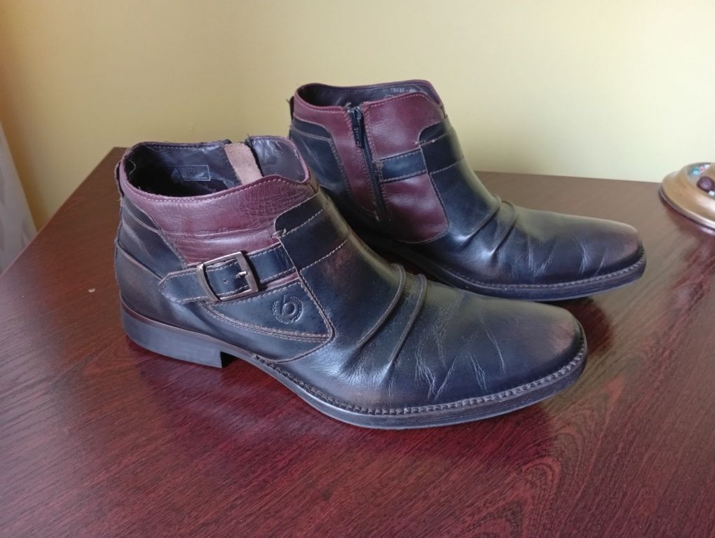 Buty męskie bugatti skóra naturalna 43