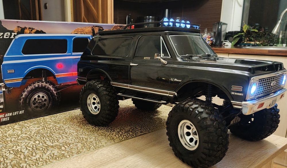 Model RC traxxas TRX 4/ high trial full upgrade