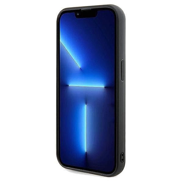 Etui Guess Disco Metal Script na iPhone 13 Pro / 13 - czarne