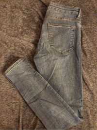 Super Skinny Regular Jeans jasne dżinsy jeansy h&m