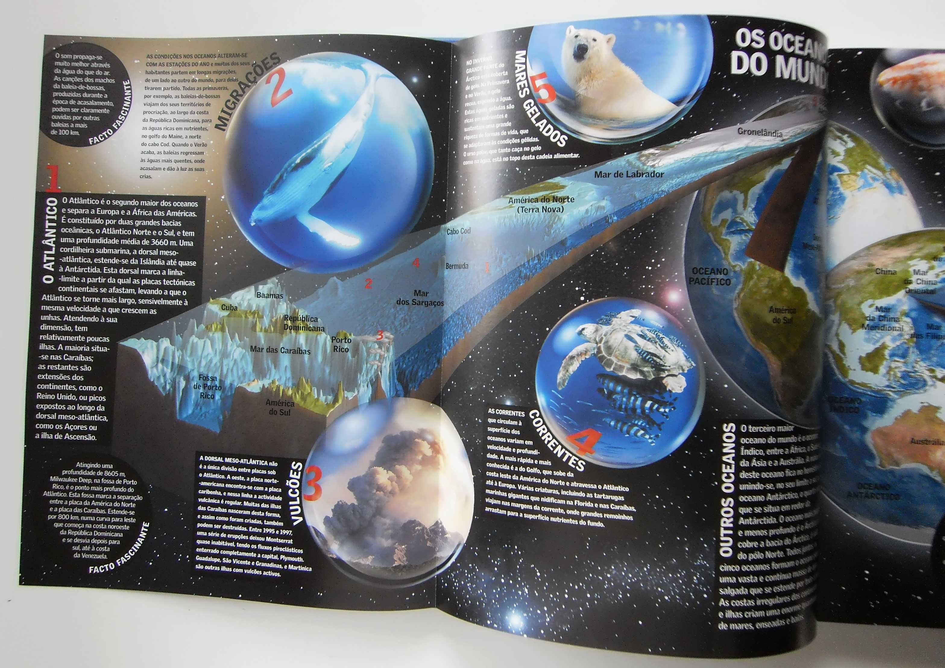 Grande Enciclopédia da Natureza "A Força dos Oceanos" Reader's Digest