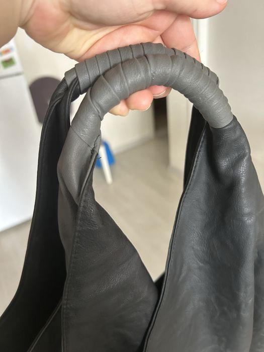 Сумка кожаная вместительная