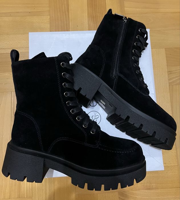 Черевики чоботи Estro натуральна шкіра і хутро