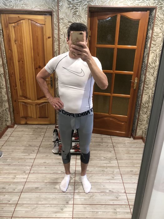Компрессионные, термо лосины ,бриджі Nike PRO HYPERCOOL