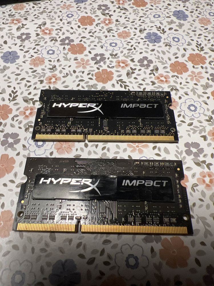 HyperX Impact. Pamięć 2x4GB laptop  HX316LS9IB/4