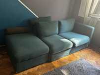Sofa verde ikea