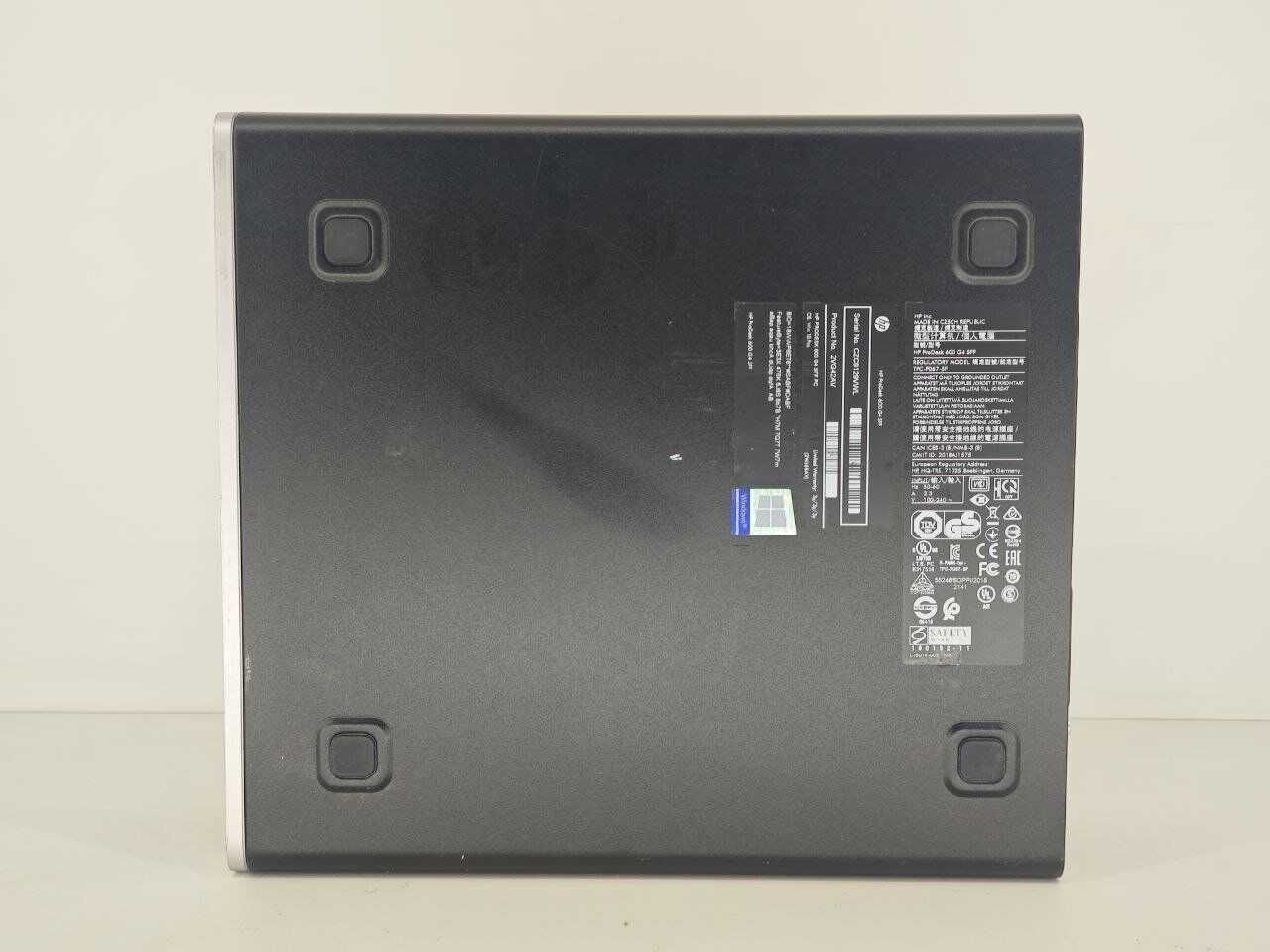 ПК HP ProDesk 600 G4/Core i3-8100/8GB DDR4/256GB SSD/UHD Graphics 630