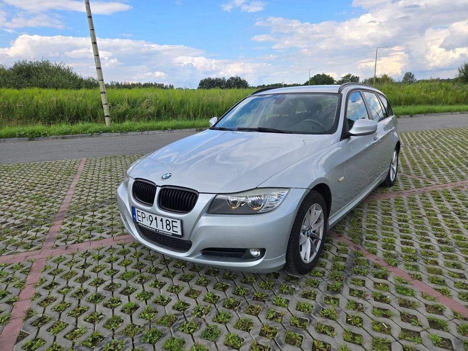 BMW Seria 3 BMW 3 E91 Lift, Shadow Line, 2.0D 143KM, Ledy, El. Hak