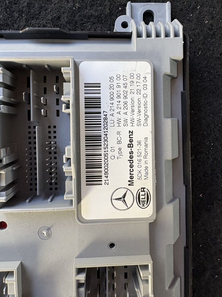 Mercedes w 206 w214 254 modul bsm