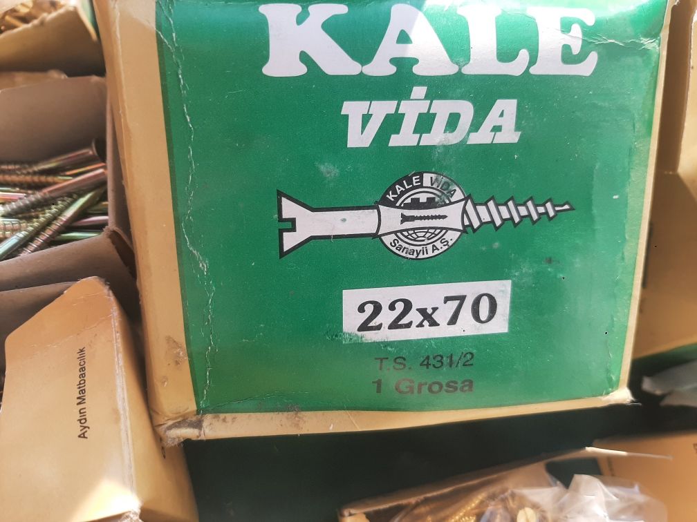 Шурупы Kale vida різні покриття латунь