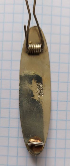 Заколка эмаль перламутр Alpaca mexico