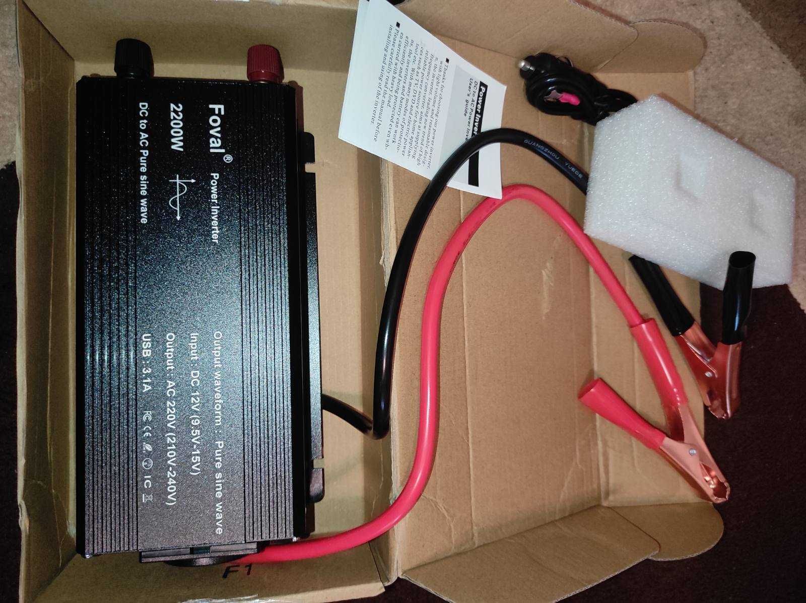 Інвертор 2200W Чистий синус