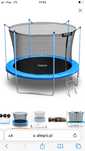 Trampolina ogrodowa
