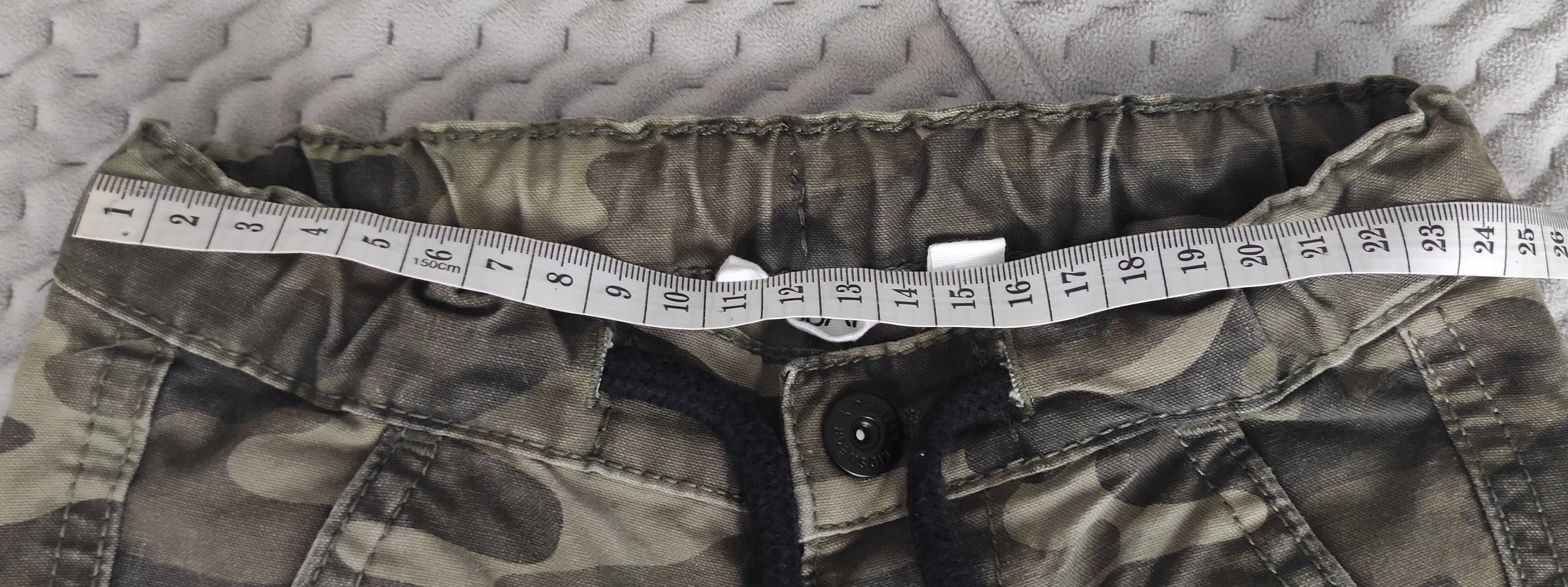 Kapp Ahl śliczne dziecięce spodnie moro r. 98