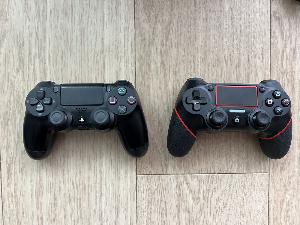 PS4 Pro CUH-7216B + 2 pady + 5 gier