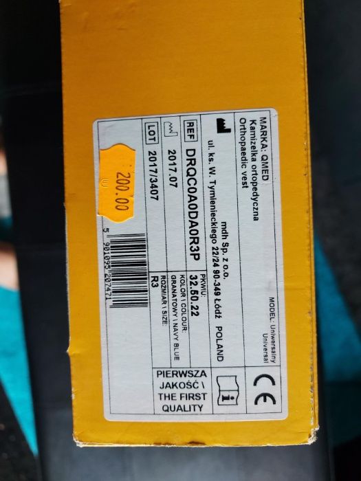 Kamizelka ortopedyczna