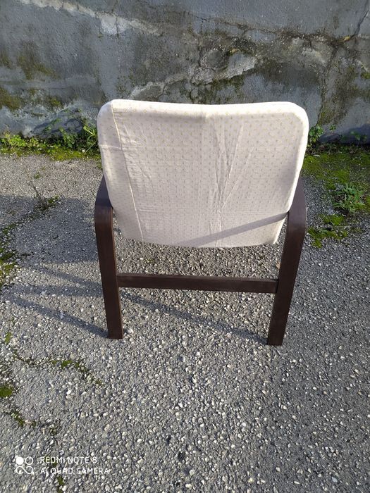 Cadeira madeira branca